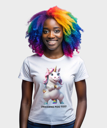 Unicorns Poo Too! T-Shirt