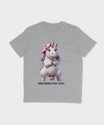 Unicorns Poo Too! T-Shirt