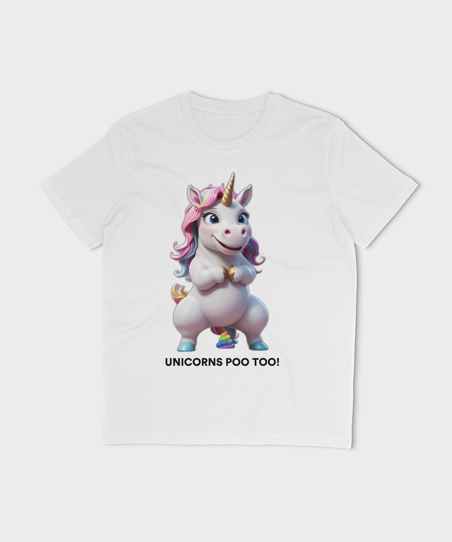 Unicorns Poo Too! T-Shirt