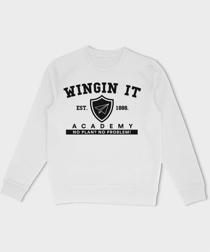 Wingin It Academy Sweatshirt